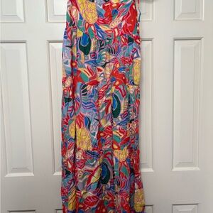 Kenny Flowers Multicolor Tropical Dress